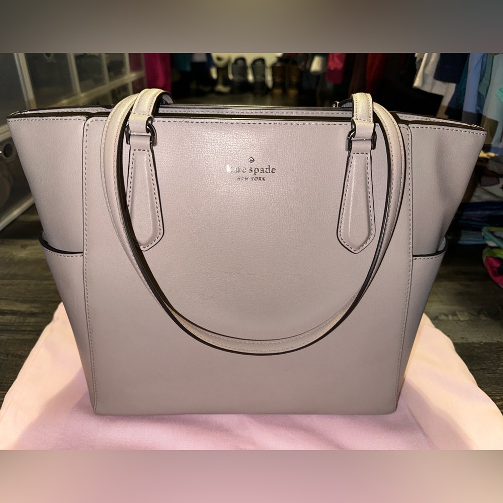 Large Kate Spade Beige Tote